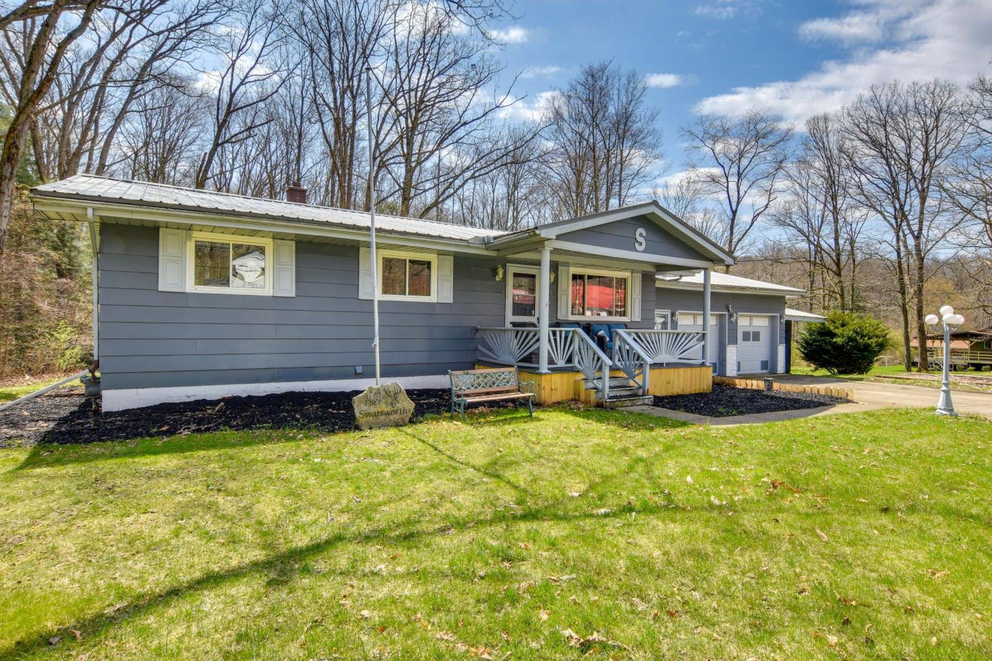 Cozy Dubois Home With Deck About 8 Mi To Treasure Lake! Exterior photo